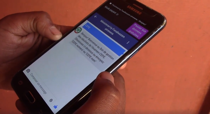 Article : Résultats du CEPE à Madagascar: le ministère de l’Éducation nationale innove grâce au Chatbot Facebook