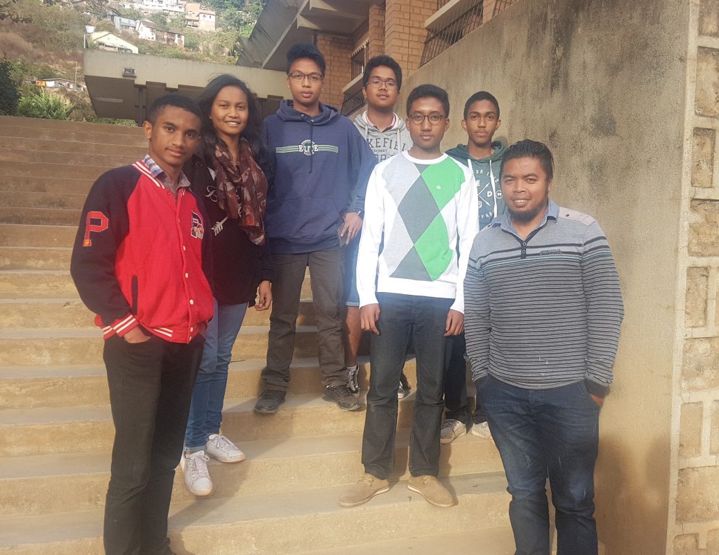 La Team Madagascar qui participera au prochain First Global Challenge &agrave; Washington DC.